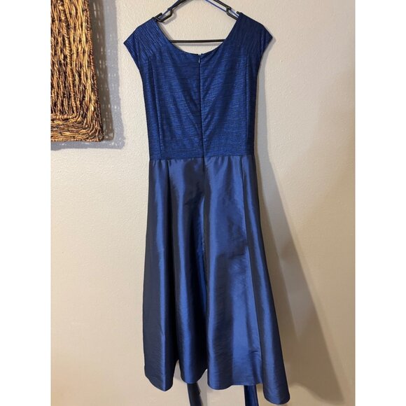 R & M Richards Gown Formal Dress 20W Sapphire Blue Party Wedding Cruise NEW - Picture 12 of 14